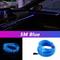 5M Car Interior LED Strip Light USB Flexible Decorative Ambient Lamp 6