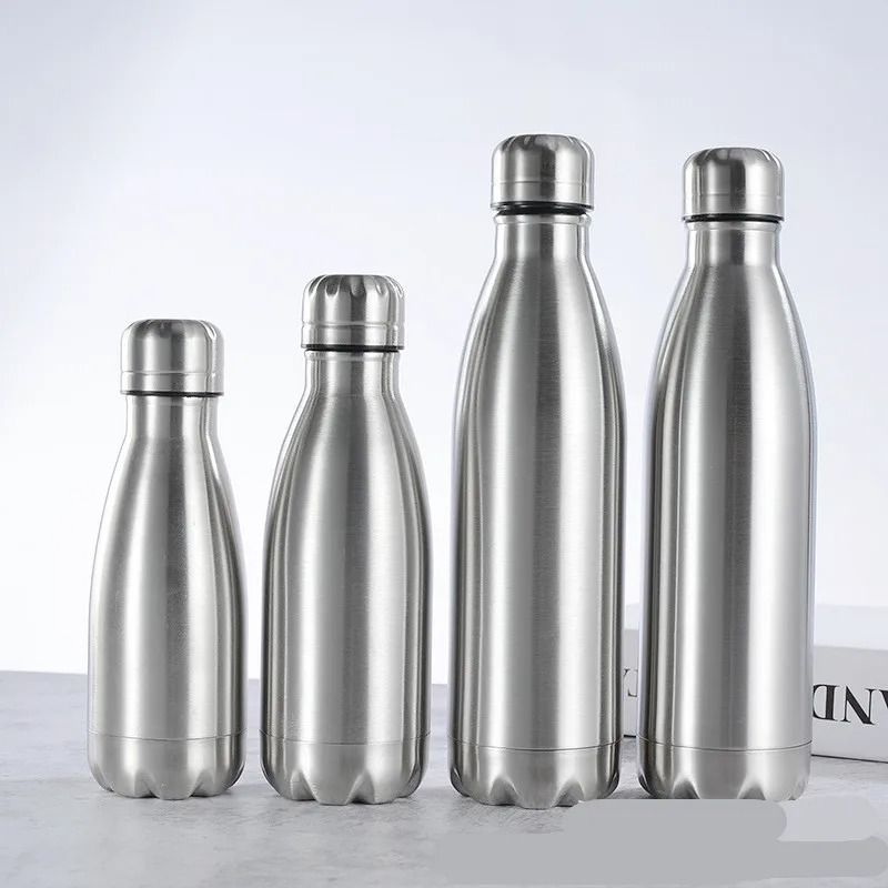 Stainless Steel Water Bottle 1 Liter For Sport Travel Use 5