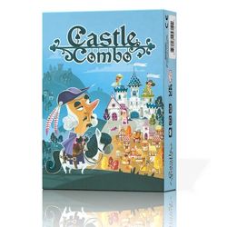castle combo board game strategy card game for 2 to 5 players