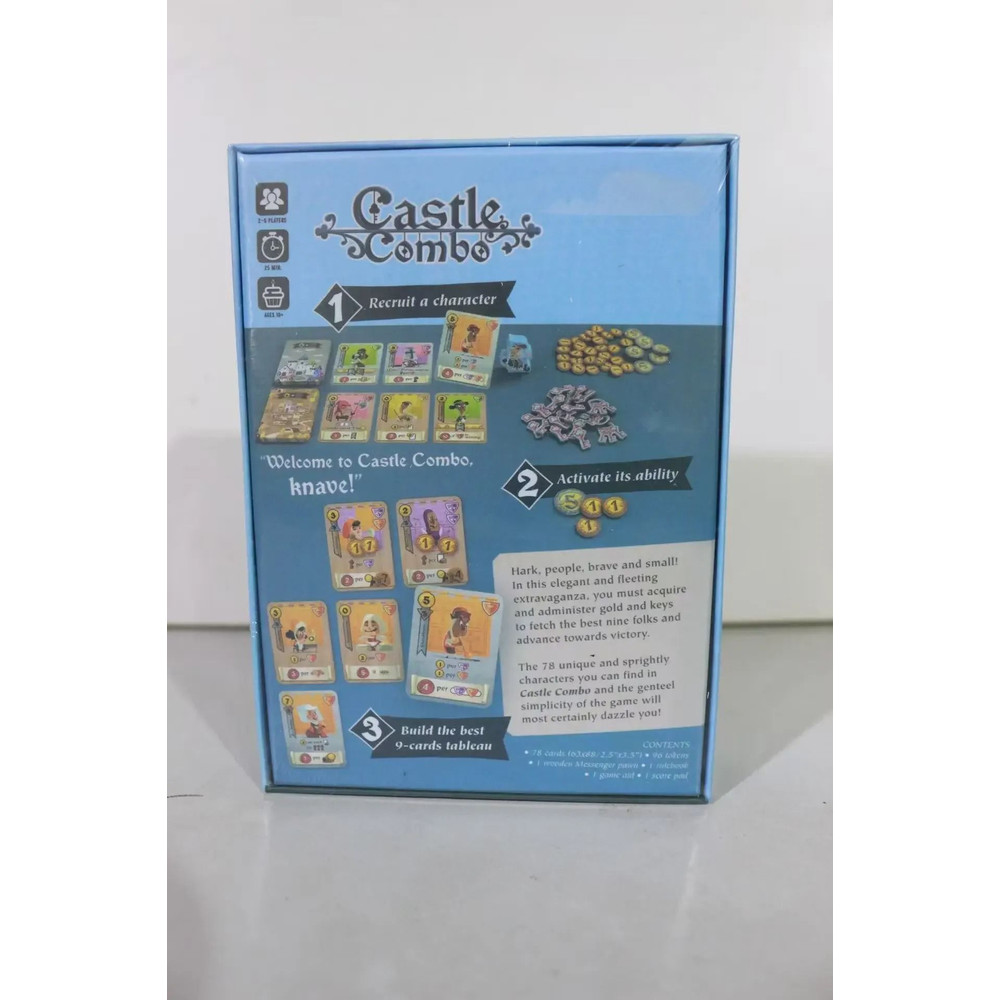 Castle Combo Board Game Strategy Card Game For 2 To 5 Players 1