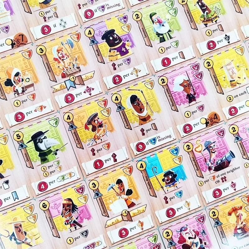 Castle Combo Board Game Strategy Card Game For 2 To 5 Players 4