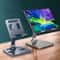 Portable Aluminum Alloy Tablet And Phone Stand Adjustable Mount 1