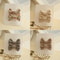 Handmade Fabric Hair Clips Full Coverage Bow Clips For Girls 3