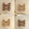 Handmade Fabric Hair Clips Full Coverage Bow Clips For Girls 8