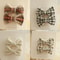Handmade Fabric Hair Clips Full Coverage Bow Clips For Girls 9