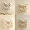 Handmade Fabric Hair Clips Full Coverage Bow Clips For Girls 12