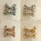 Handmade Fabric Hair Clips Full Coverage Bow Clips For Girls 14