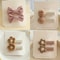 Handmade Fabric Hair Clips Full Coverage Bow Clips For Girls 15