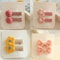 Handmade Fabric Hair Clips Full Coverage Bow Clips For Girls 18