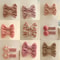 Handmade Fabric Hair Clips Full Coverage Bow Clips For Girls 22