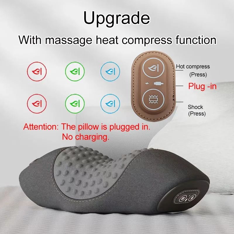 Electric Heated Waist Support Pad With Massage For Pain Relief And Better Sleep 6
