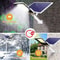 Aluminum Outdoor Solar Street Light With 8000mAh Battery For Garage Garden Or Wall Mount 2