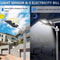 Aluminum Outdoor Solar Street Light With 8000mAh Battery For Garage Garden Or Wall Mount 3