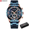 Curren Stainless Steel Chronograph Quartz Watch For Men With Water Resistant Design 11