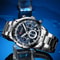 Curren Stainless Steel Chronograph Quartz Watch For Men With Water Resistant Design 2