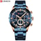 Curren Stainless Steel Chronograph Quartz Watch For Men With Water Resistant Design 7