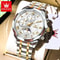 Olevs 3675 Mens Multifunction Chronograph Quartz Watch Moon Phase Design 8