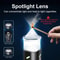 200000LM Tactical Flashlight Rechargeable With TypeC And Firestarter Feature 1
