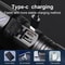 200000LM Tactical Flashlight Rechargeable With TypeC And Firestarter Feature 5
