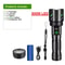 200000LM Tactical Flashlight Rechargeable With TypeC And Firestarter Feature 7