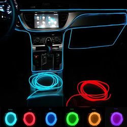car interior led ambient light strip cold light decorative dashboard lamp