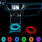 Car Interior LED Ambient Light Strip Cold Light Decorative Dashboard Lamp 0