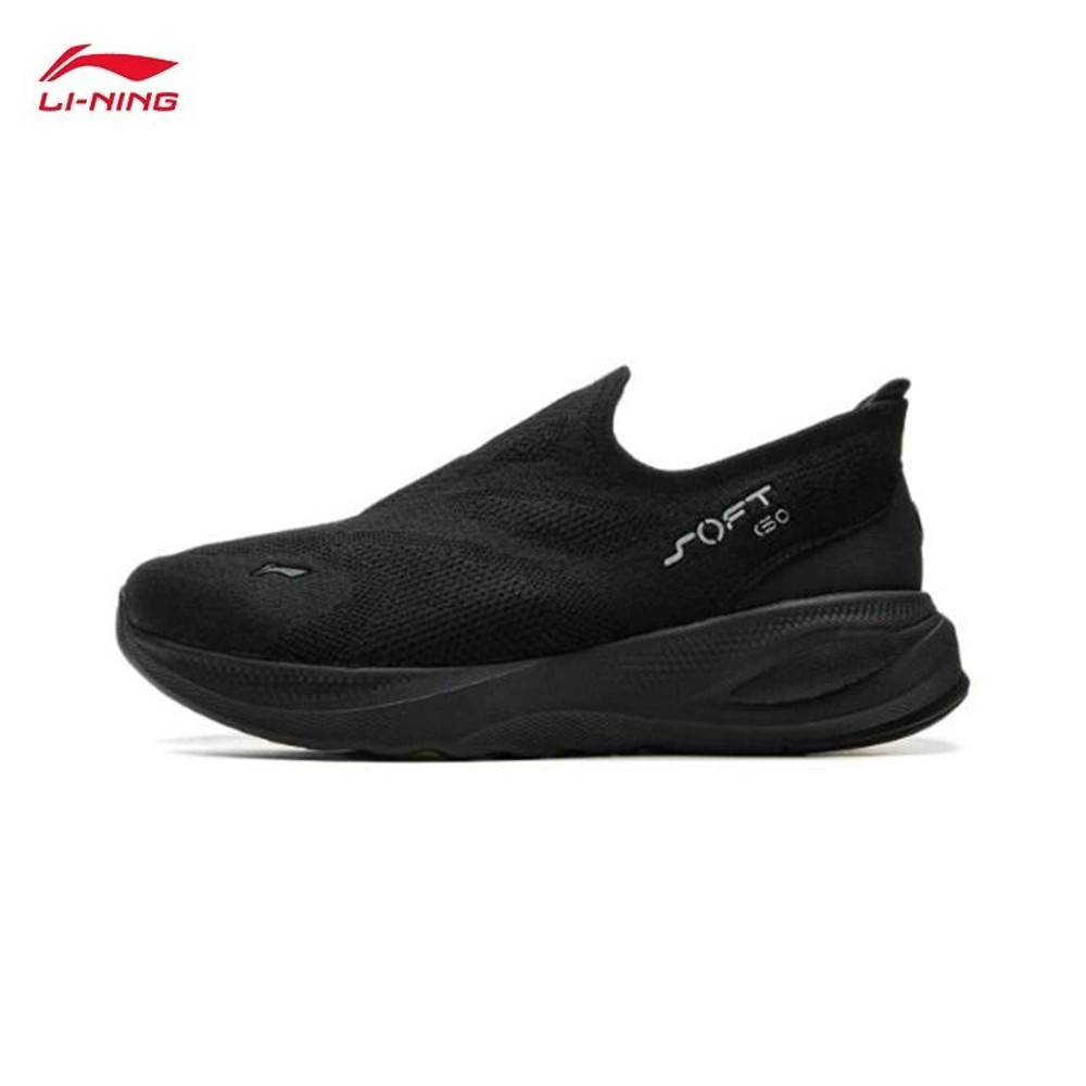 Li Ning Soft Go 2 Knit Slip On Mens Walking Shoes 13