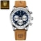 Poedagar Top Brand Men Quartz Watch Waterproof Luminous Chronograph Leather 6