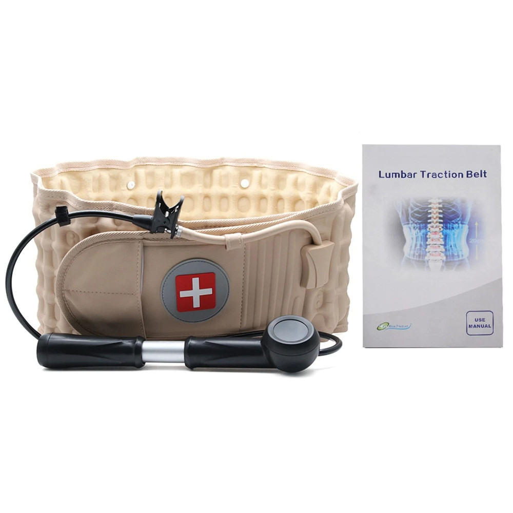 Back Decompression Belt Lumbar Support For Back Pain Relief And Traction 7