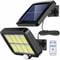 Solar Sensor Split Wall Lamp Waterproof Motion Garden Light With COB LEDs 10