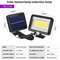 Solar Sensor Split Wall Lamp Waterproof Motion Garden Light With COB LEDs 6