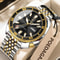 Poedagar Business Men Watch Waterproof Luminous Date Week 15