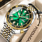 Poedagar Business Men Watch Waterproof Luminous Date Week 16
