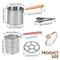 Stainless Steel Deep Frying Pot With Basket And Lid 12