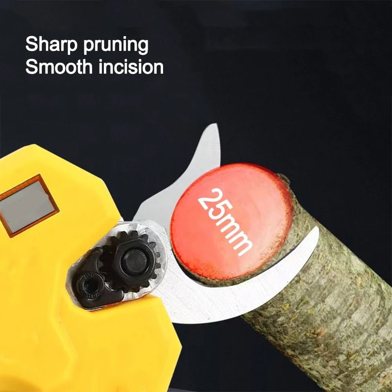 Brushless Electric Pruning Shears Cordless Garden Tool With LED Display 2