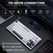 YUNZII AL80 Wireless Mechanical Keyboard Full Aluminum LCD Display 4