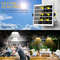Solar Pendant Light With Motion Sensor LED Digital Display 2