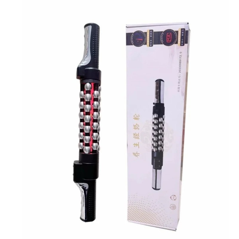 Electric Heating Massage Roller 360 Rotating Red Light Therapy 6