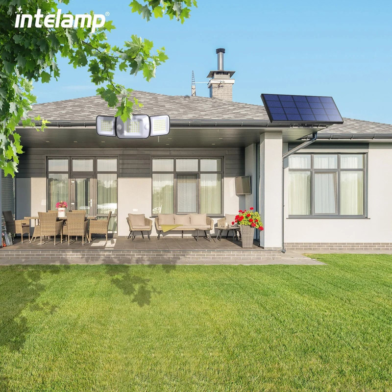 Solar Outdoor Motion Sensor Wall Street Lamp Waterproof 1