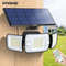 Solar Outdoor Motion Sensor Wall Street Lamp Waterproof 6