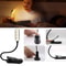 7 LED USB Rechargeable Book Light Warm Cool White 2