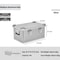 MOUNTAINHIKER Aluminum Alloy Outdoor Storage Box 30 To 80L 8