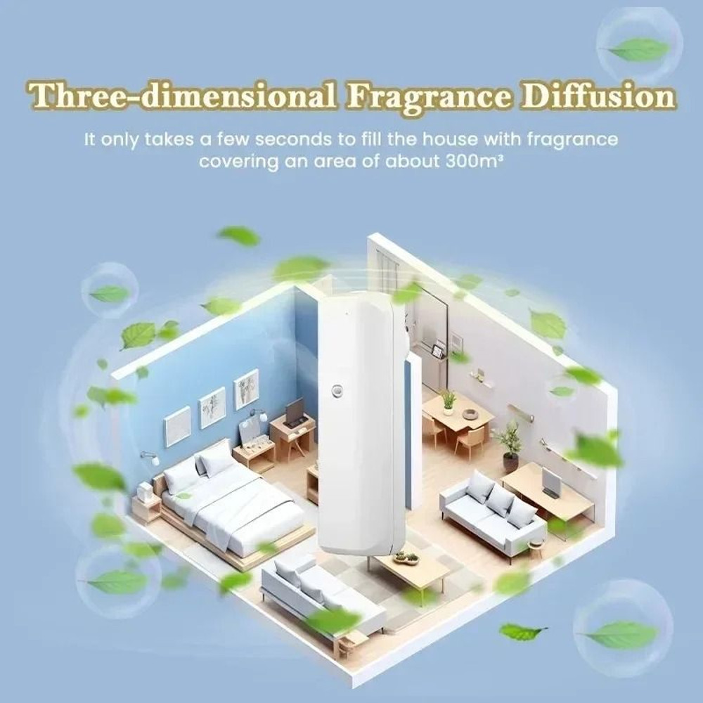 Plugin Wall Fragrance Diffuser Waterless Smart Aroma Device 4