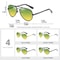 Top Brand Pilot Photochromic Polarized Sunglasses 3