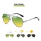 Top Brand Pilot Photochromic Polarized Sunglasses 8