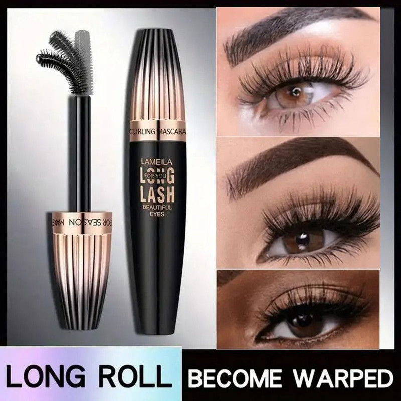 Waterproof 4D Mascara Thick Long Smudge Proof 5