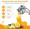 Manual Citrus Juicer Heavy Duty Metal Alloy Squeezer 1