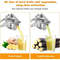Manual Citrus Juicer Heavy Duty Metal Alloy Squeezer 4
