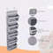5 Shelf Hanging Storage Organizer With Large Pockets For Bedroom Bathroom And Closet 3