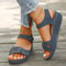 Womens Soft Slip On Sandals With Open Toe Comfort Design For Casual And Party Wear 8